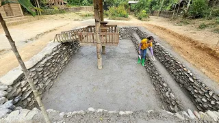 Building a MASSIVE Koi Fish Pond | Start to Finish - Phùng Thị Chài