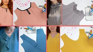 4 Clever Sewing Tips And Tricks | Neck Design Sewing Techniques for Beginners | DIY Sewing Tricks
