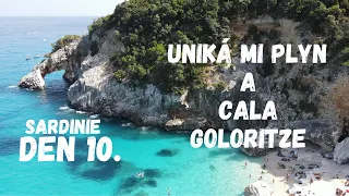 UNIKÁ MI PLYN a Cala Goloritze | Obytnou dodávkou na Sardinii den 10.