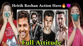 First Reaction on Hritik Roshan Full Attitude🔥😈 | Most Handsome Bollywood Actor | Action Movies