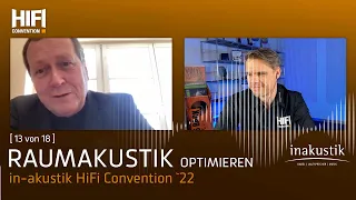 Raumakustik mit Bordmitteln analysieren und optimieren | in-akustik HiFi Convention [13 von 18]