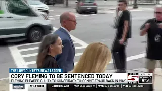 VIDEO: Ex-lawyer Cory Fleming to be sentenced following May’s guilty plea
