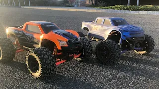 Traxxas Wide-Xmaxx VS Xmaxx Standard Kit What Jumps Better ? Will it Break ?