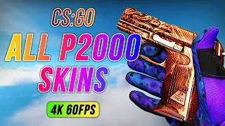 ALL P2000 Skins with Prices in CS:GO | P2000 Skins Showcase [4K 60FPS]