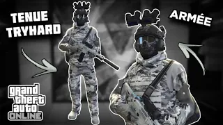 Tenue Tryhard de l'armée *sans codage / GTA 5 ONLINE