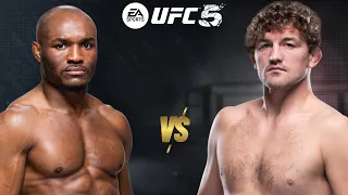 UFC 5 KAMARU USMAN VS. BEN ASKREN FIVE ROUND FIGHT!