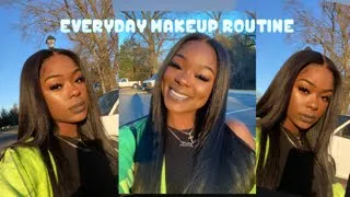 UPDATED EVERYDAY MAKEUP ROUTINE | DARK SKIN