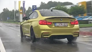 BMW M Cars Accelerating in the Rain! M2, M3, M4, M5, E30 M3 Evo & More!