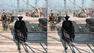 Assassin's Creed 3: Xbox 360 vs. Wii U Comparison Video