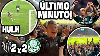 PALMEIRAS EMPATA NO ÚLTIMO MINUTO!! ATLETICO MG 2 x 2 PALMEIRAS !!