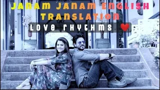 Janam Janam Full Video with English Translation | Dilwale | Shah Rukh Khan | Kajol | Arijit Singh