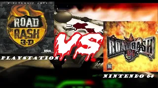 Road Rash | PS1 Vs N64 | Buzby Gaming