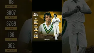 OnThisDay in 1971 Imran Khan made his international debut in a Test match vs England #imrankhan