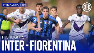 INTER 2-4 FIORENTINA | U19 HIGHLIGHTS | CAMPIONATO PRIMAVERA 1 TIM 22/23 ⚽⚫🔵