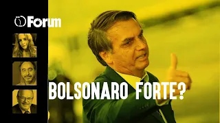 Pesquisa Fórum mostra novo crescimento de Bolsonaro em ótimo e bom