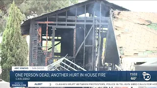 1 dead, one injured in Carlsbad residential fire