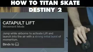 TITAN SKATING IN DESTINY 2 PC | Tutorial [NO MACROS] | How to