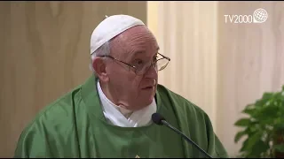 Papa Francesco, omelia a Santa Marta del 13 febbraio 2020 - "Il lento cedere alla mondanità"