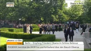 Joachim Gauck empfängt Barack Obama - VOR ORT vom 19.06.2013