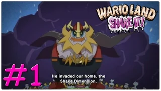 Wario Land: Shake It! - 100% Walkthrough - Part 1 Intro + 1st Level