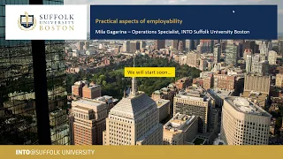 Practical Aspects of Employability - INTO Suffolk University Boston