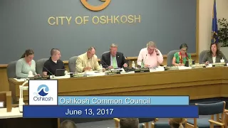 Oshkosh Common Council - 6/13/17