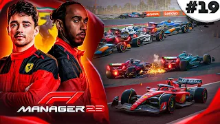 ПРОБКА В ГОНКЕ И НЕОЖИДАННЫЙ ПОБЕДИТЕЛЬ - F1 Manager 2023 #19