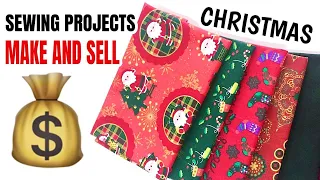 3 CHRISTMAS Sewing Projects to MAKE and SELL To make in under 10 minutes