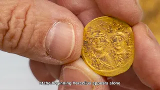 A hoard of 44 Byzantine gold coins was discovered in Israel Antiquities Authority Excavation