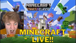 Tommyinnit Reacts to the NEW Minecraft Update! (Minecraft Live 2021)