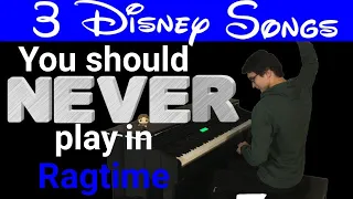 3 Disney songs you should NEVER play in ragtime - ACE Productions