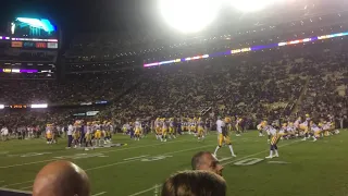 LSU Football Warm-up - October 22, 2016 - Callin’ Baton Rouge