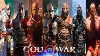 Evolution of God of War Games (2005-2024)