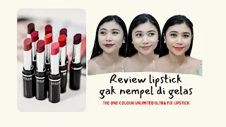 REVIEW THE ONE Colour Unlimited Ultra Fix Lipstick