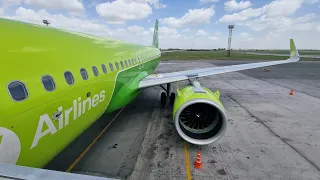 S7 Airlines Airbus A320neo and A321nx | Flight from Novosibirsk to Saint Petersburg via Moscow