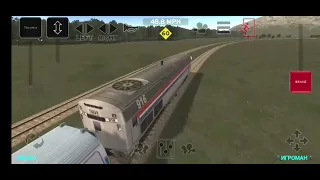 Train and rail yard simulator (Route 6)