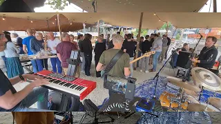 Uncool and the Gang live at a tiny concert - Improvised Free Funk Grooves (blues)