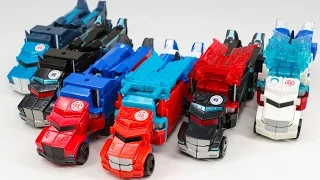 Transformers RID Power Surge Optimus Prime Nemesis Prime Ultra Magnus Truck Vehicle Robot Car Toys