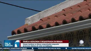 Família assaltada e sequestrada em Braga