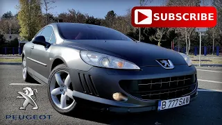 2010 Peugeot 407 Coupe Platinum | 2.0 HDI 163 Hp Euro 5 | Matte Grey Paint | WalkAround / POV Drive