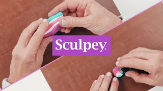 Quick Craft | Glitter Tye Dye Hair Clips | Sculpey.com