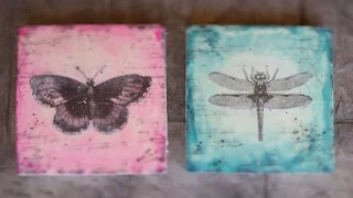 Encaustic for Beginners - The Making of an Encaustic Butterfly and Dragonfly