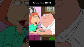 Peter and Lois does it on the Couch . Family guy season 21 ep 4