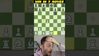 How To Checkmate In 7 Moves | Blackmar Gedult Gambit Accepted |