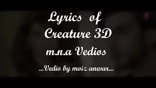 Saawan Aaya hai Full Song lyrics HD | Creature 3D