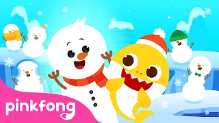 Il Canto del Pupazzo di Neve |🎄Canzoni di Natale | Pinkfong, Bimbo Squalo! Canzoni per Bambini