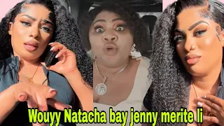 Natacha rive sou Jenny Queen koze pale,anpil frap tonbe nan vidéo sa,zen pete hmmm