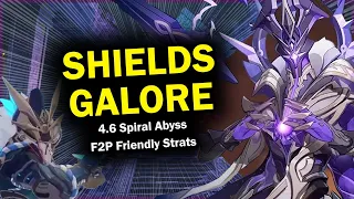 4.6 Spiral Abyss Has a Lot of Shields... A LOT! Tips & Tricks to Make It Easier | Genshin Impact 4.6