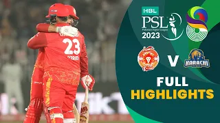 Full Highlights | Islamabad United vs Karachi Kings | Match 19 | HBL PSL 8 | MI2T