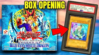 Legend of Blue Eyes White Dragon 1st Edition Box Break Opening! 🎇